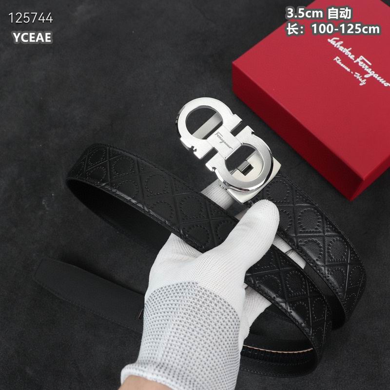 Ferragamo belt 35mmX100-125cm 8L03